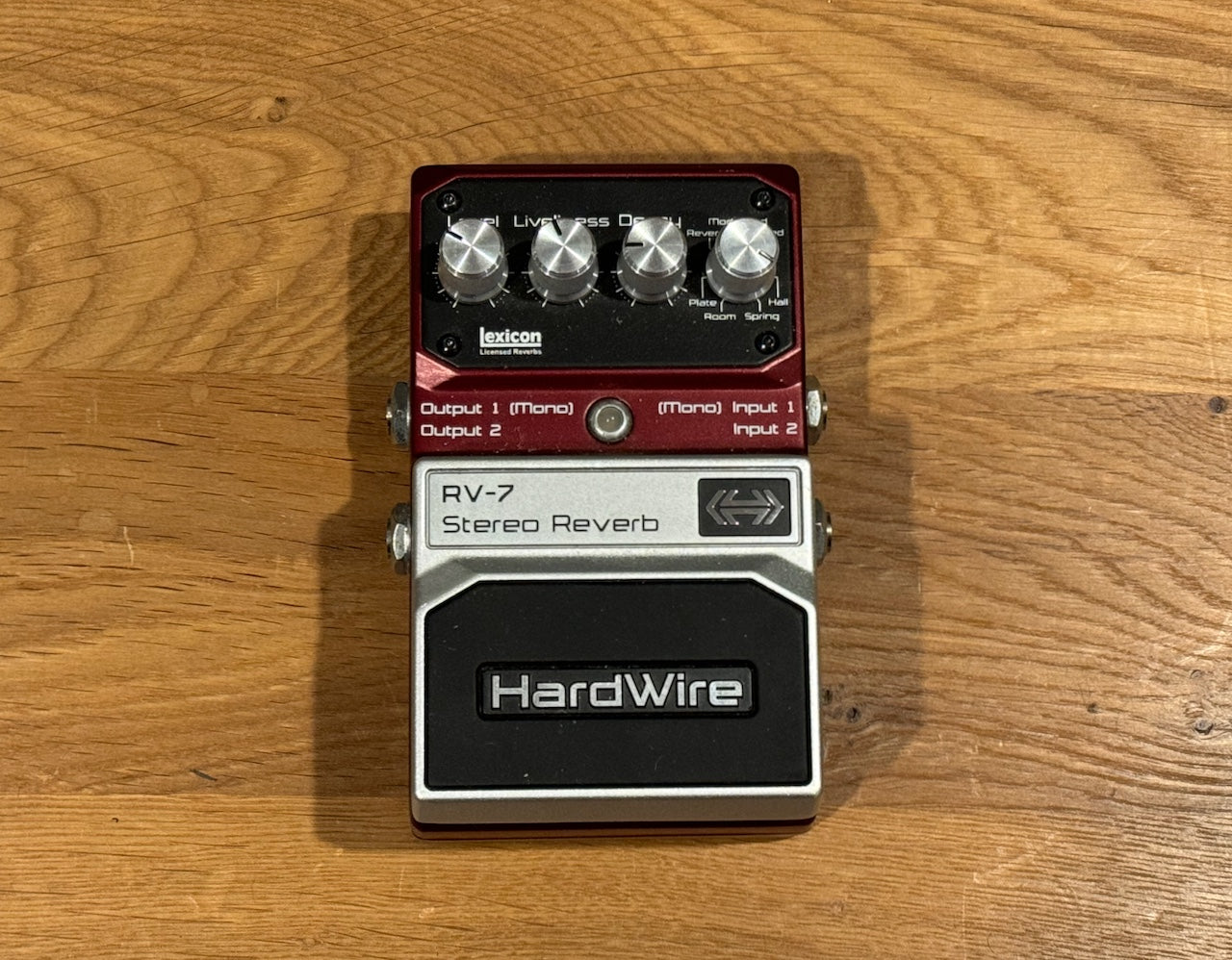 DigiTech Hardwire Stereo Reverb RV-7 – Watchtower Guitars