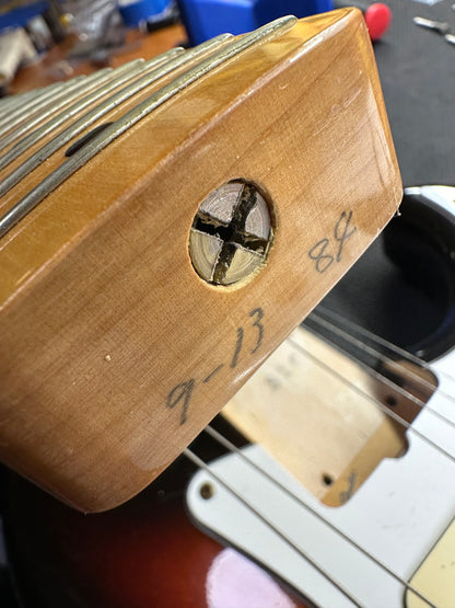 1984 Fender Japan Squier Bullet Sunburst