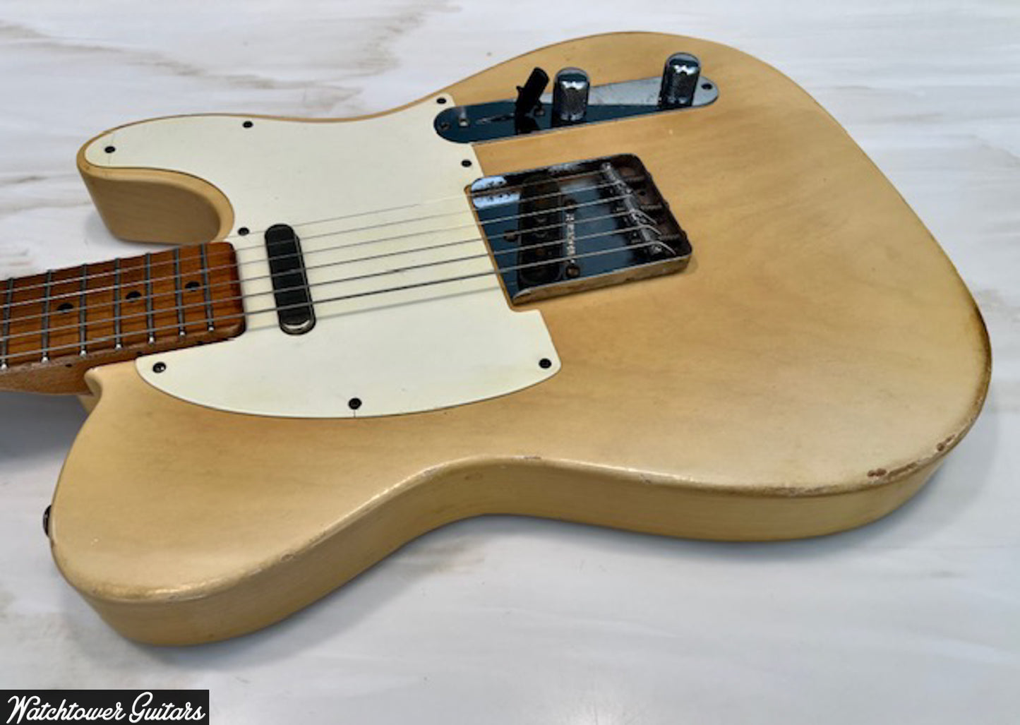 NEW Danocaster Single Cut Blonde