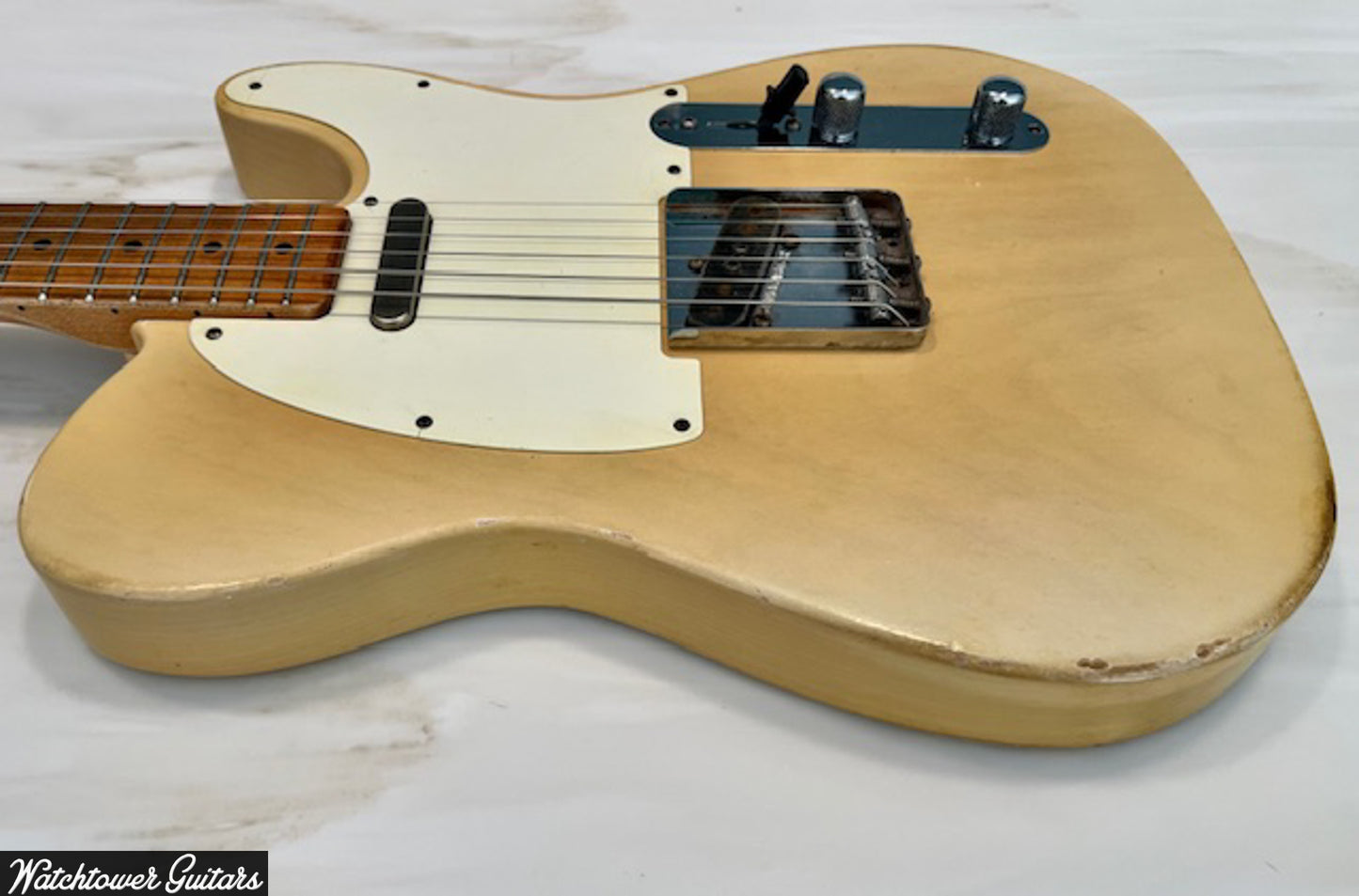 NEW Danocaster Single Cut Blonde