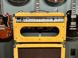 Two Rock Bloomfield Drive 100/50 Watt Head & 2x12 Cabinet Buckskin Suede with Oxblood Grill