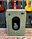 Two Rock Classic Reverb Signature 100/50 Watt Head & 2x12 Cabinet Moss Green Suede with Vintage Beige Grill