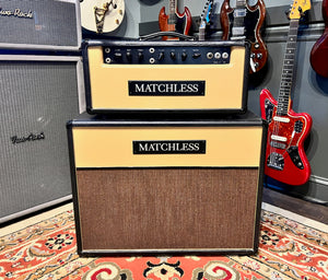 2001 Matchless HC30 & 2x12 Cabinet Black/Elk Beige