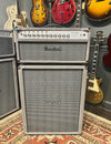 2021 Two Rock Silver Sterling Signature 100 Watt Head & 2x12 Cabinet Grey Suede