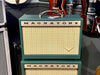 Magnatone Starlite 1x8 Combo & 1x12 Extension Cabinet Set Dark Green Tolex