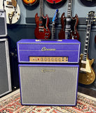 Germino Lead 55 LV Master Volume & Style II 2x12 Cabinet Purple Tolex