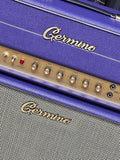 Germino Lead 55 LV Master Volume & Style II 2x12 Cabinet Purple Tolex