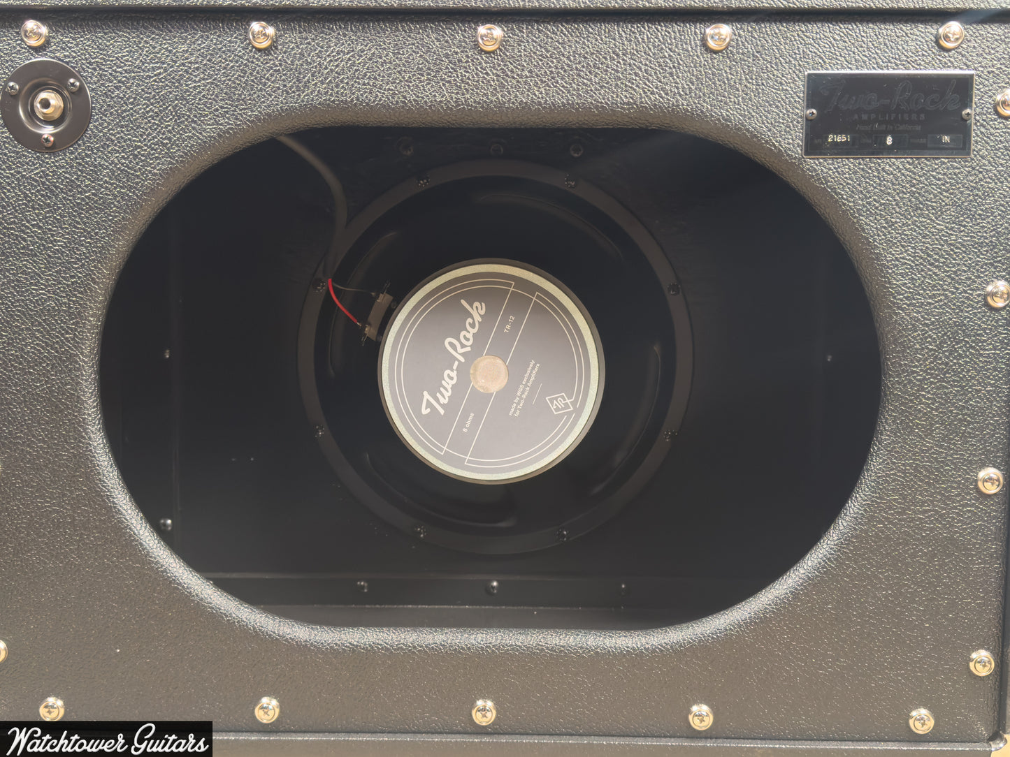 Two Rock Bloomfield Drive 40 Watt Head Black Bronco with Modern Silver Grill