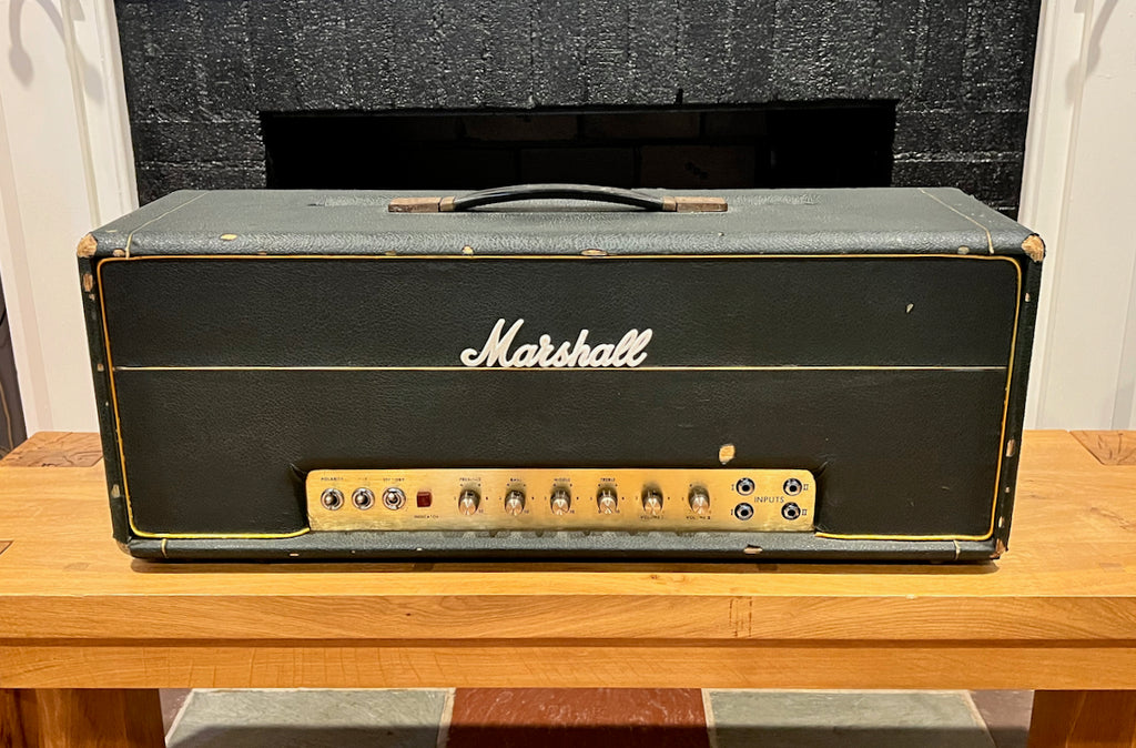 1969 Marshall Super Bass 100 Watt Head Metal Panel – Watchtower