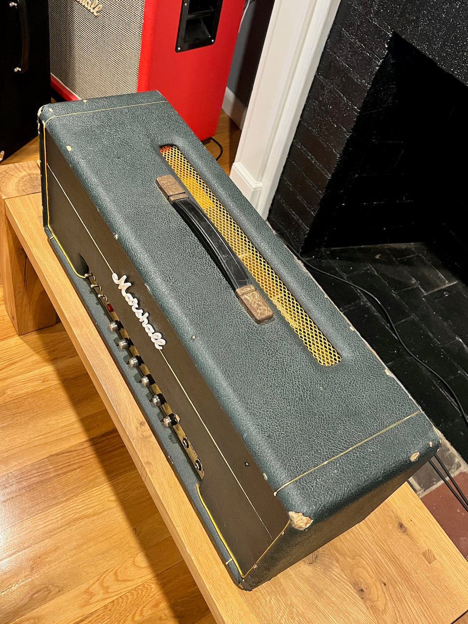 1969 Marshall Super Bass 100 Watt Head Metal Panel – Watchtower