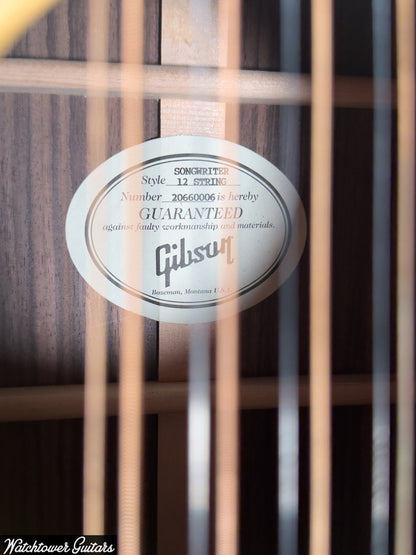 2020 Gibson Songwriter Deluxe 12 String Acoustic Natural