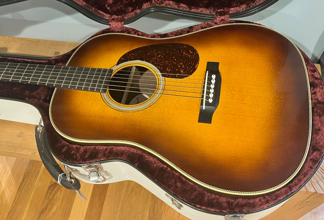 2008 Dudenbostel 12 Fret Herringbone D Model Sunburst Brazilian Rosewood