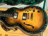 2021 Maybach Little Wing Flat Top Cutaway Havana Tobacco Burst Aged