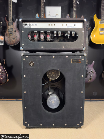 2024 Two Rock Silver Sterling Signature 100 Watt Head Black Suede and 2x12 Cabinet