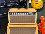 Amplified Nation Wonderland Overdrive V2 50 Watt Head & 1x12 Cabinet Golden Brown Suede/Oxblood Grill