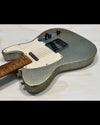 NEW Danocaster Single Cut Silver Sparkle