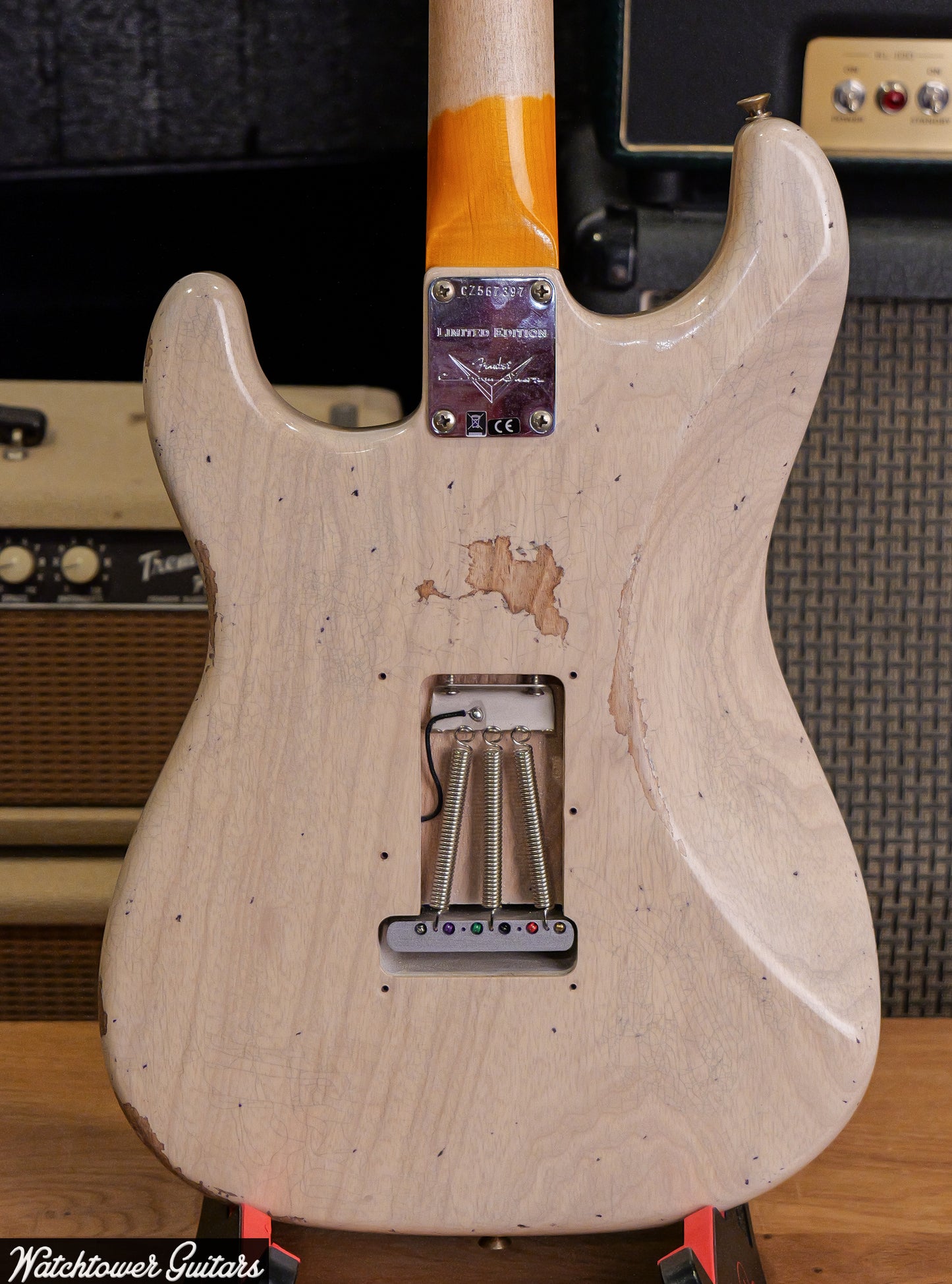 2023 Fender Limited Custom Shop Troposphere Stratocaster Aged White Blonde Relic