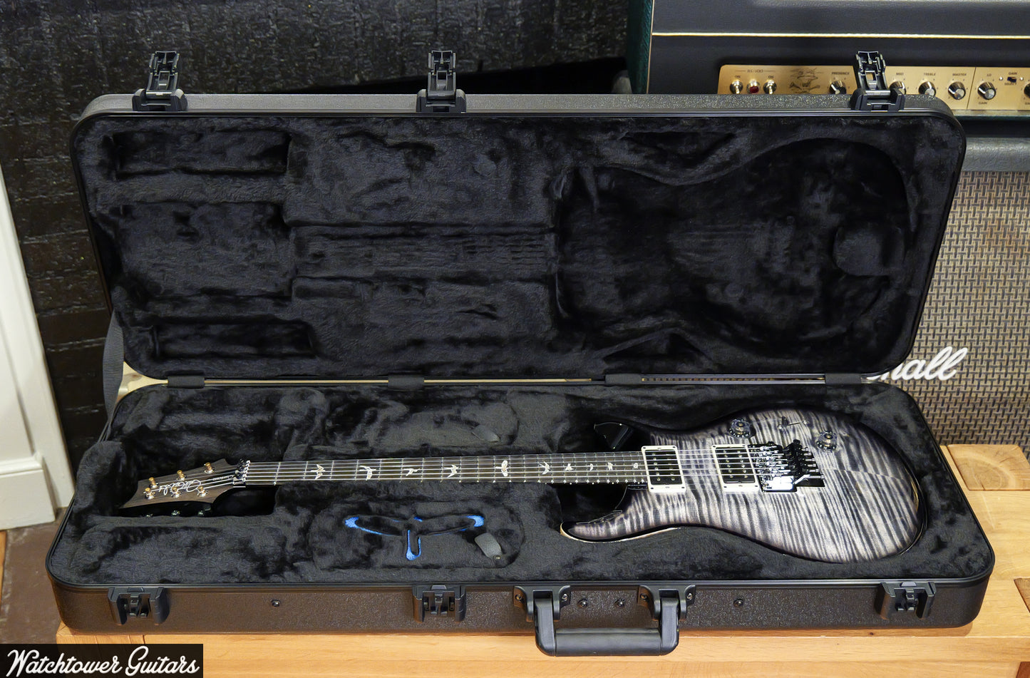 Paul Reed Smith PRS Custom 24 "Floyd" 10 Top Charcoal Burst