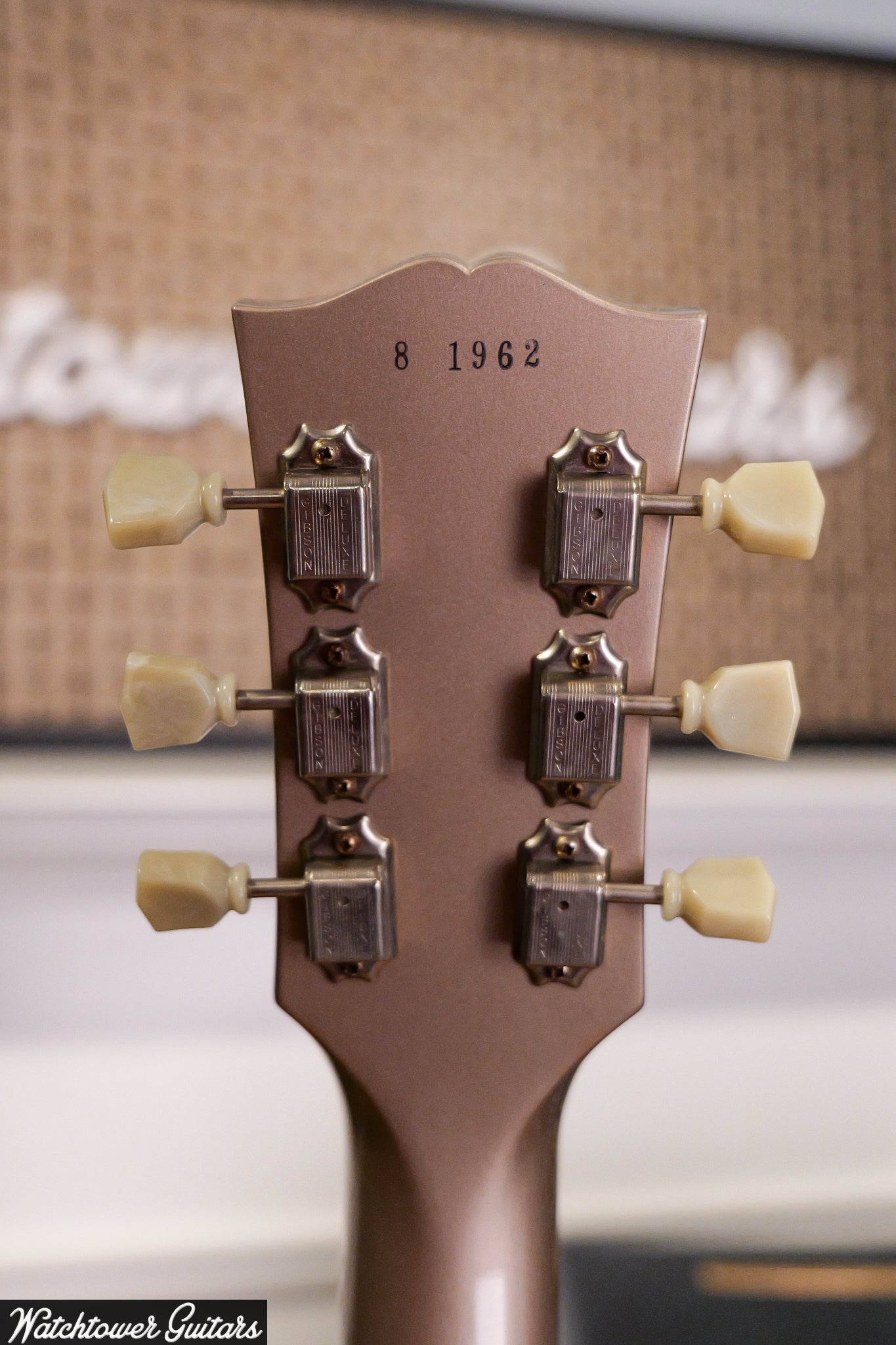 2011 Gibson Les Paul 1958 Standard R8 * Rare Custom Color* Gold Mist