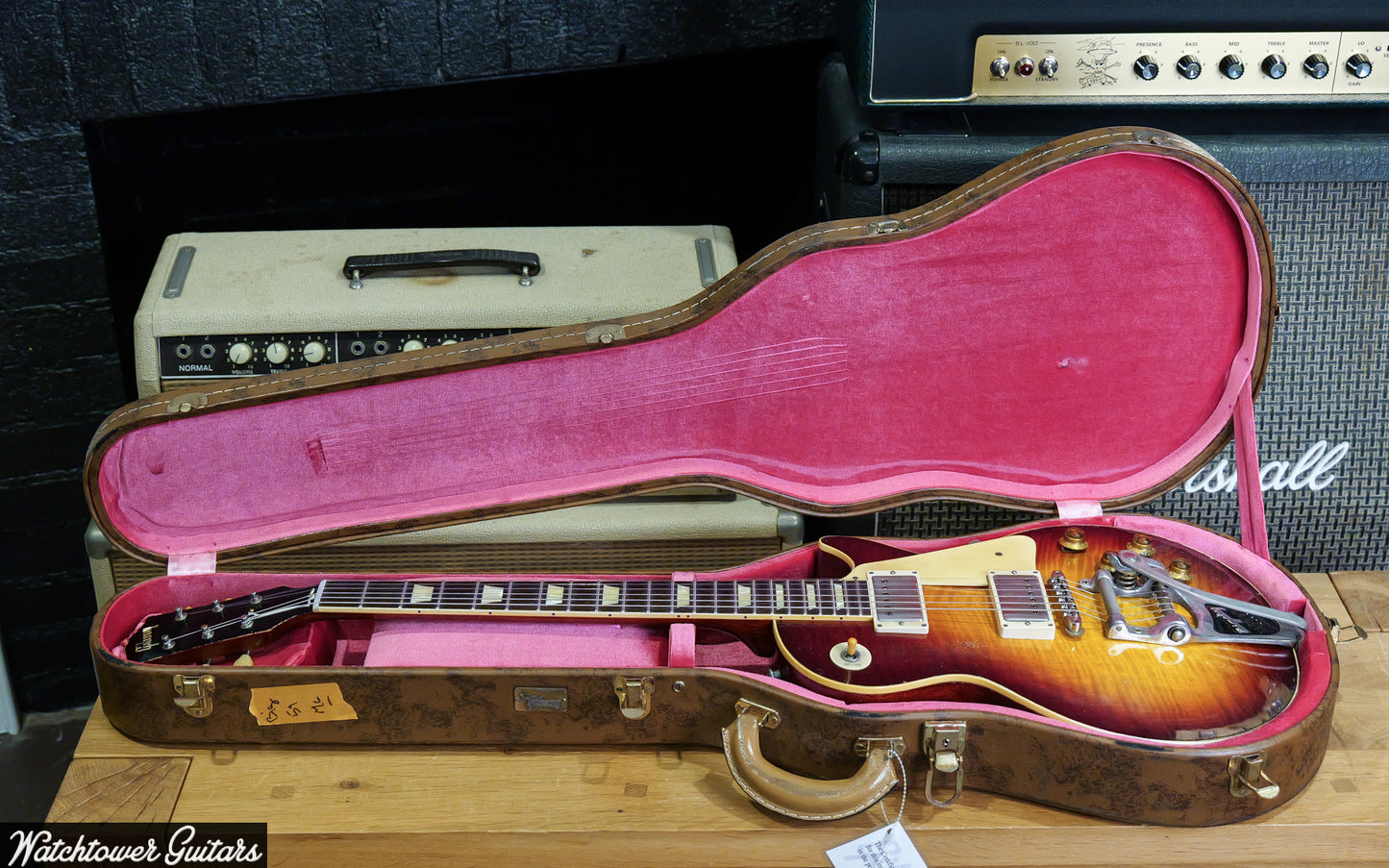 2024 Gibson 1959 Standard Murphy Lab Brazilian Heavy Aged Tom's Tri Burst
