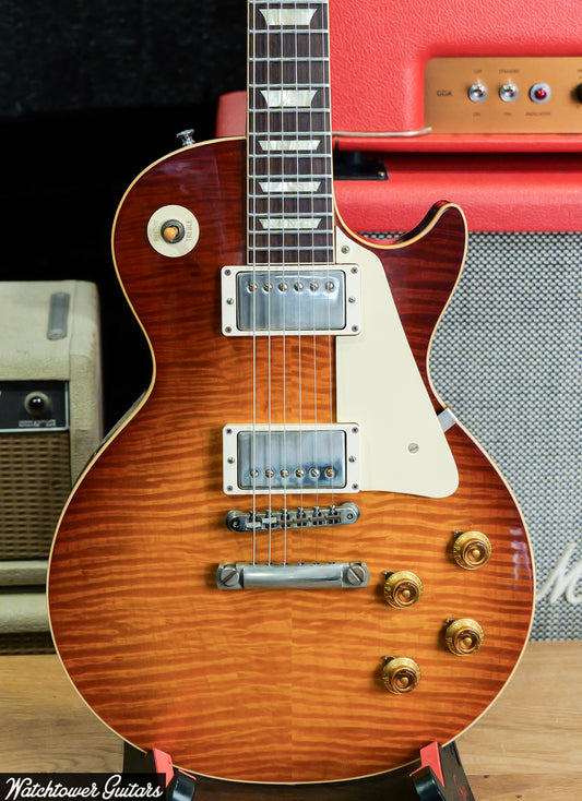 2019 Gibson 60th Anniversary Les Paul 1959 R9 Reissue Slow Iced Tea Fade