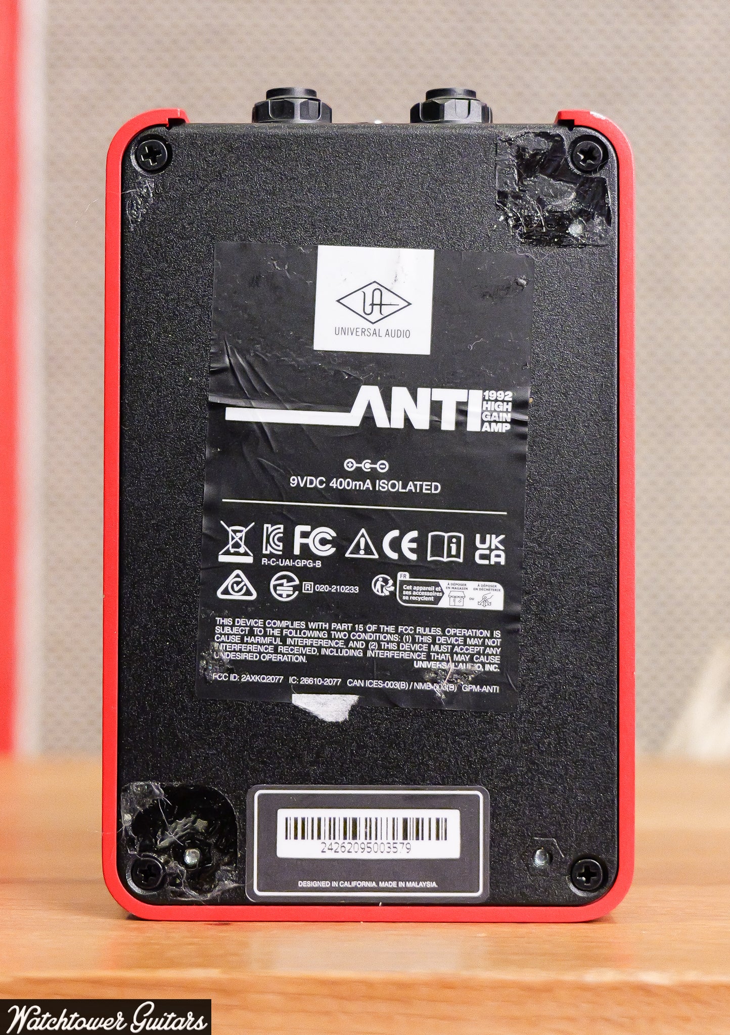 Universal Audio ANTE 1992 High Gain Amp Simulator Pedal