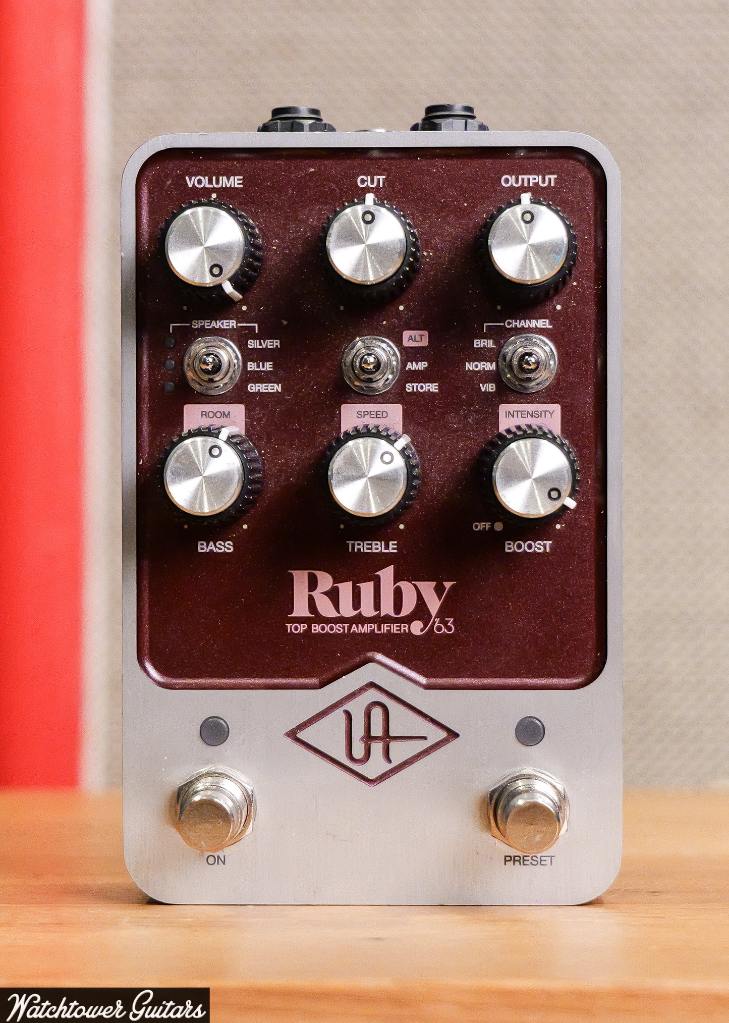 Universal Audio GPM-RUBY UAFX Ruby '63 Top Boost Amp Pedal