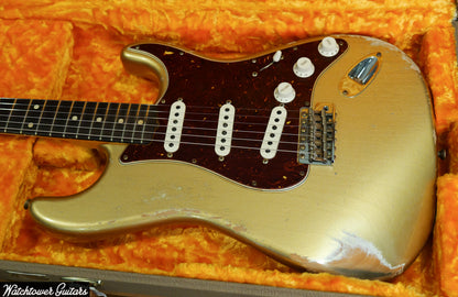 2021 Fender Custom Shop '62 Stratocaster Heavy Relic Aztec Gold