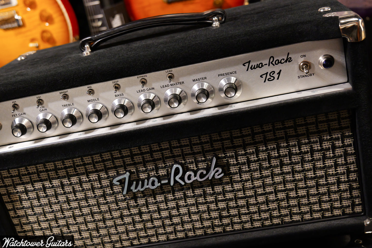 2024 Two Rock TS-1 100/50 Watt Head & 2x12 Set Black Suede & Large Check Grill