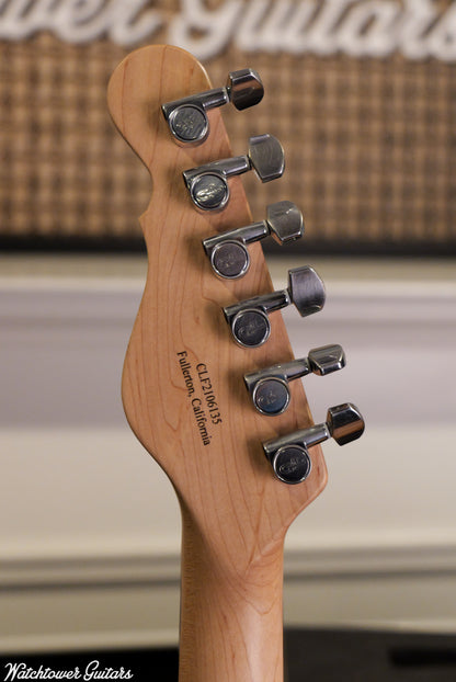 2021 G&L ASAT Classic Bluesboy - Redburst Satin
