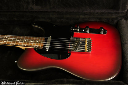 2021 G&L ASAT Classic Bluesboy - Redburst Satin
