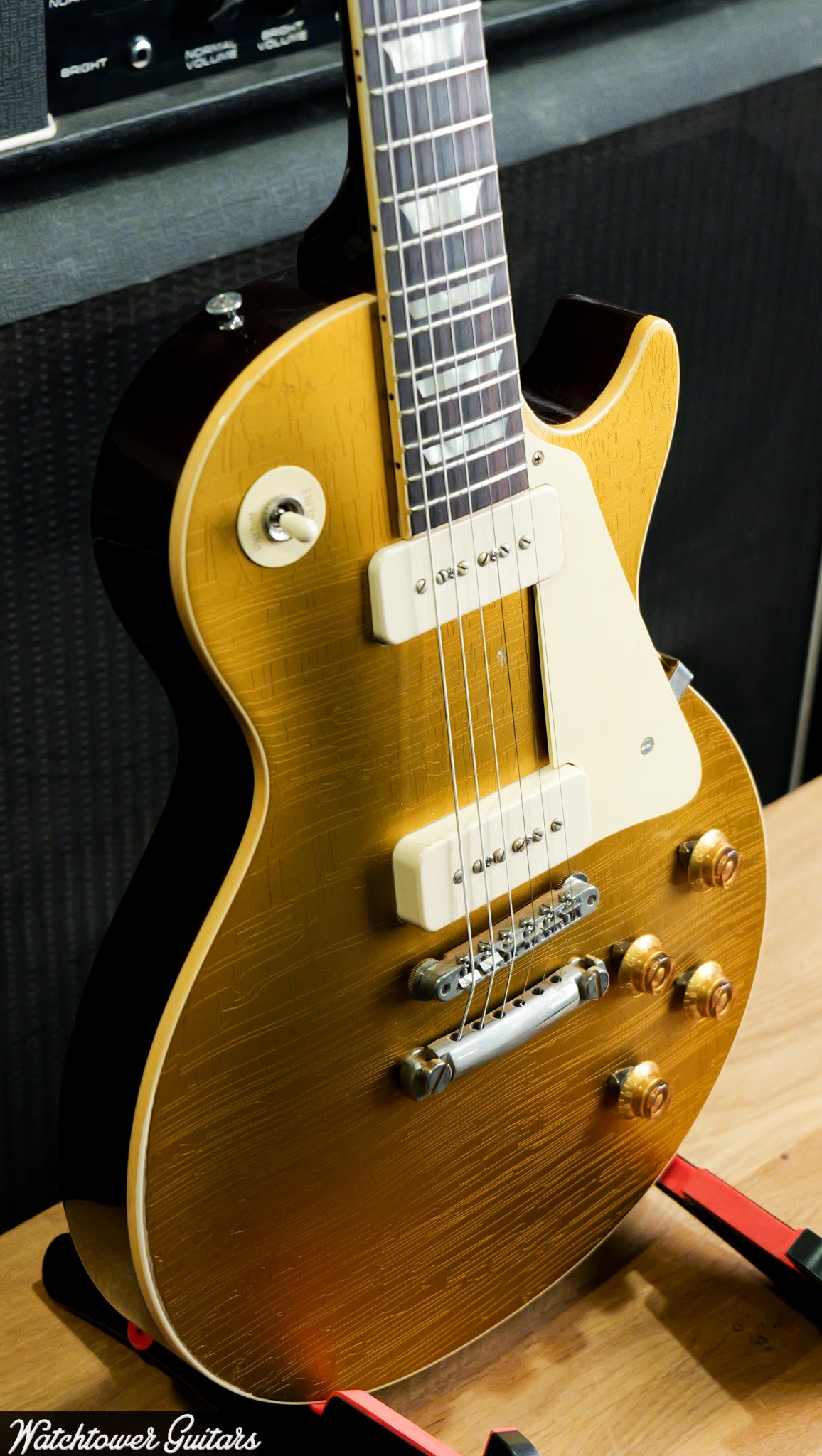 2022 Gibson M2M 1956 Standard Chambered R6 Murphy Lab Light Aged Goldtop