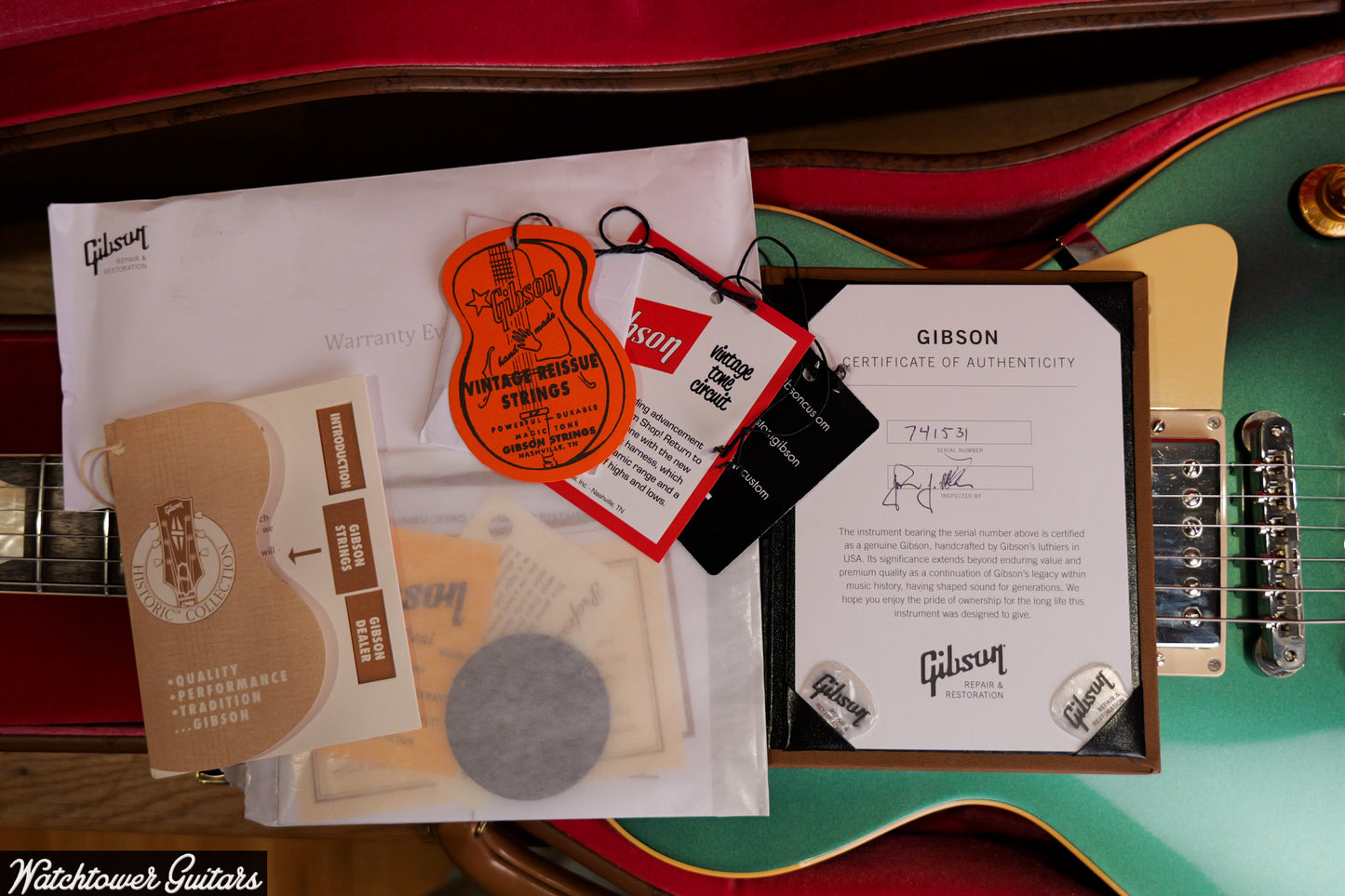 2024 Gibson '57 Les Paul Standard R7 M2M Chakra Green