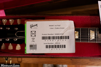 2024 Gibson '57 Les Paul Standard R7 M2M Chakra Green
