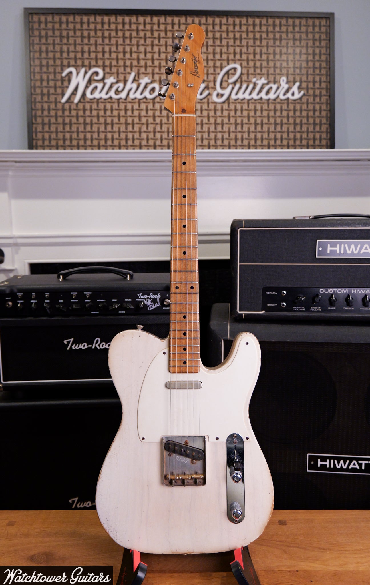 2018 Danocaster Single Cut Blonde