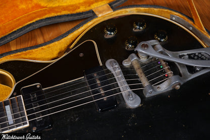 1956 Les Paul Custom Ebony Factory Dogbone & Bigsby