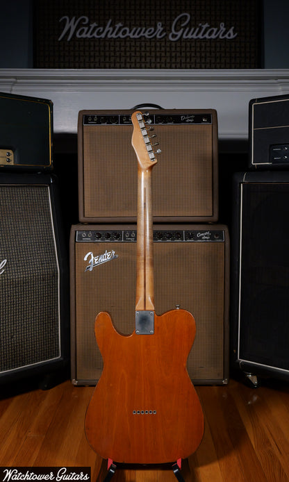 2022 Danocaster Single Cut Thinline Aged Natural