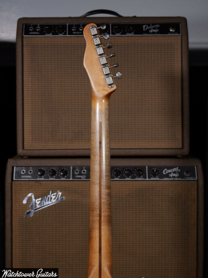 2022 Danocaster Single Cut Thinline Aged Natural