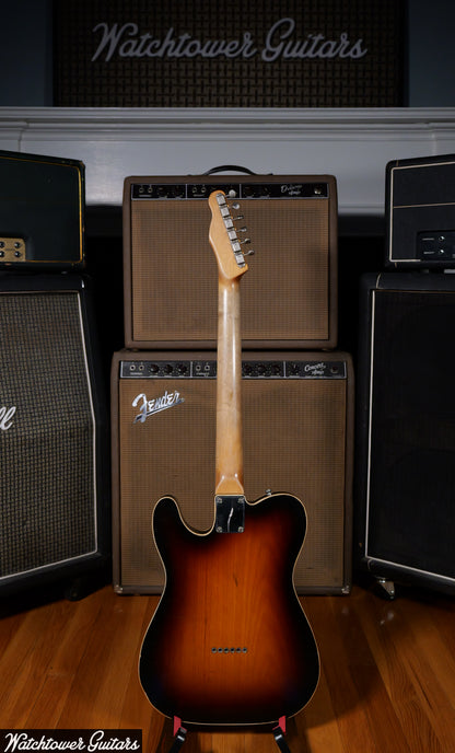 2022 Danocaster Single Cut Double Bound Sunburst