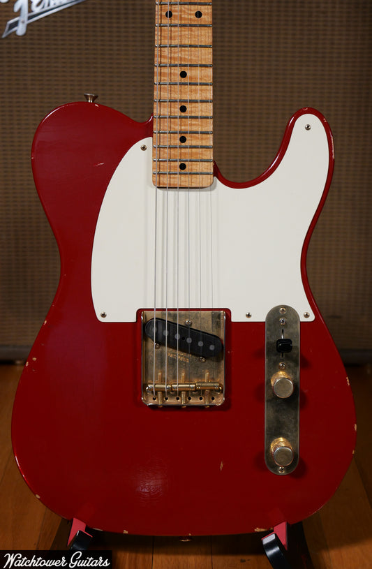 2010 Fender Esquire Custom Shop Masterbuilt by Paul Waller Dakota Red