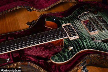 Paul Reed Smith PRS Private Stock Watchtower Run 594 Hollowbody II Sage Glow