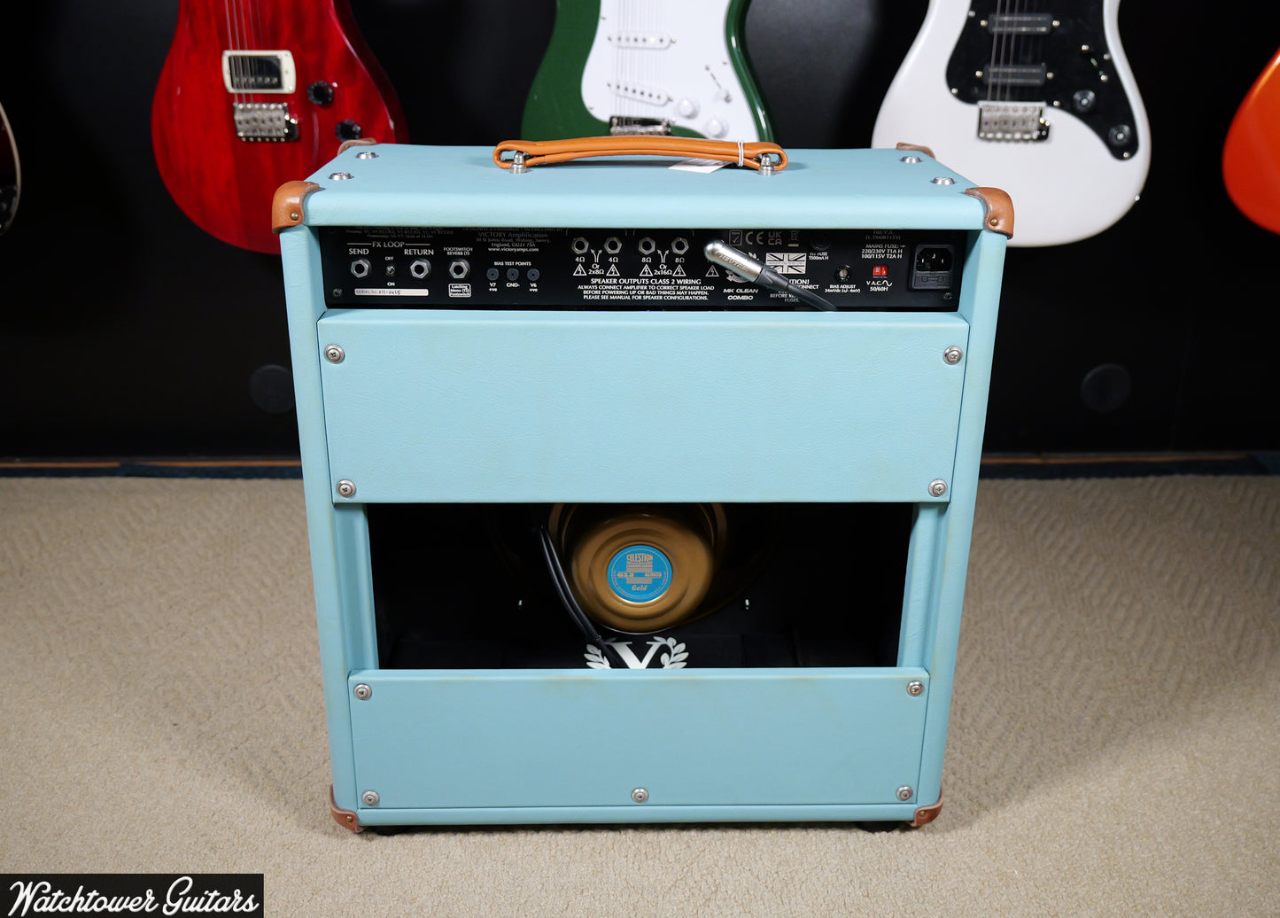 Victory MK30 Clean 1x12 Combo Aqua Leather