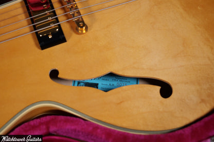 2000 Epiphone "1964" John Lee Hooker "The Boogie Man" Sheraton Natural