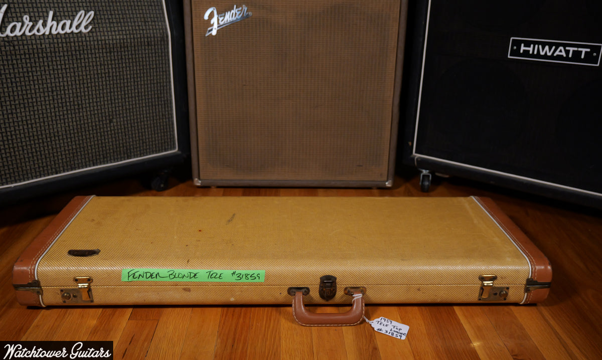 1958/60 Fender Telecaster Blonde Toploader