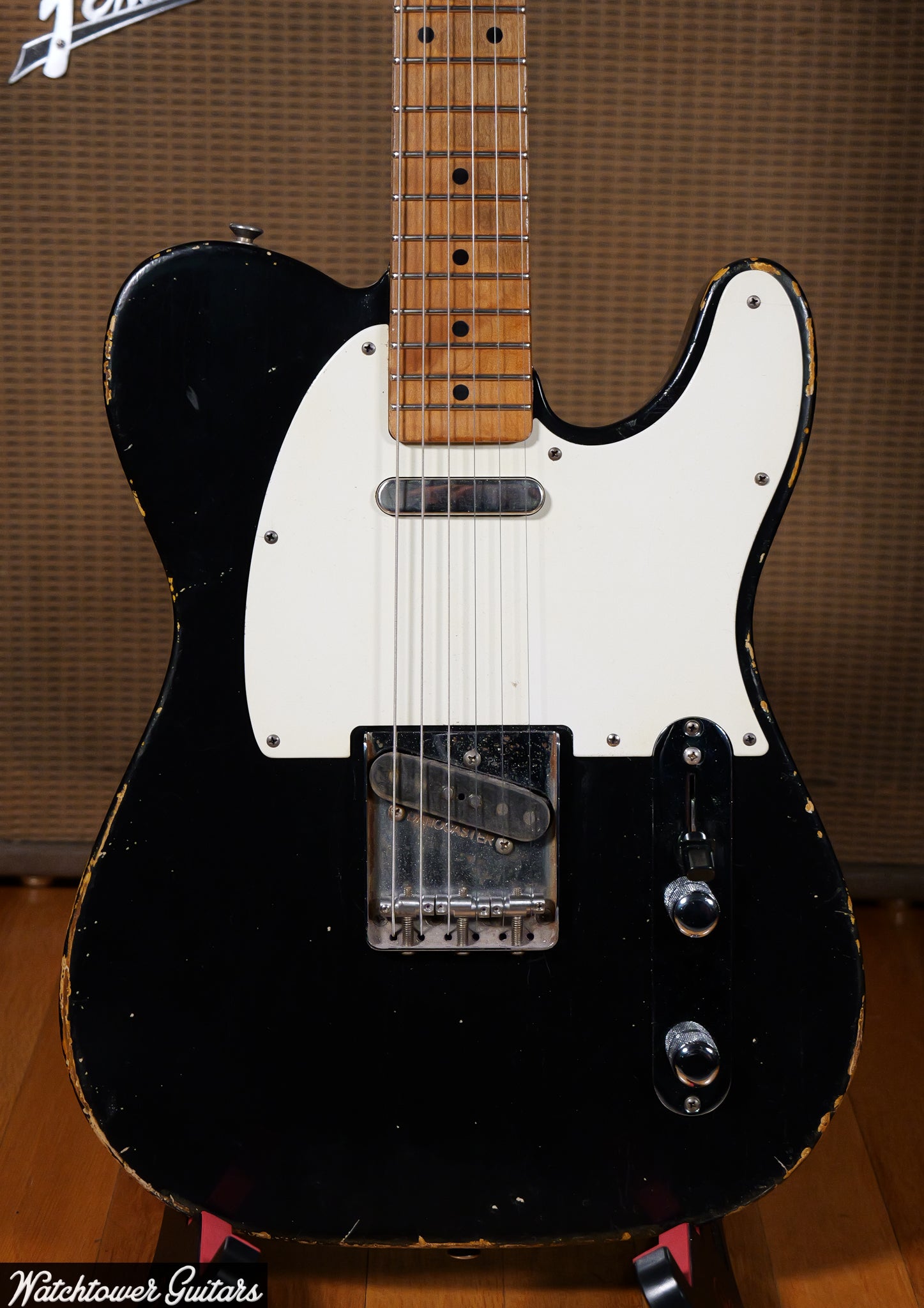2026 Danocaster Single Cut Black – Watchtower Guitars