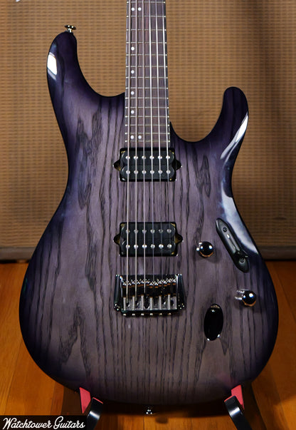 2026 Ibanez Prestige S6621AH Transparent Gray Burst