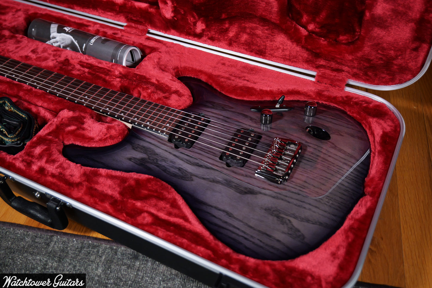 2026 Ibanez Prestige S6621AH Transparent Gray Burst