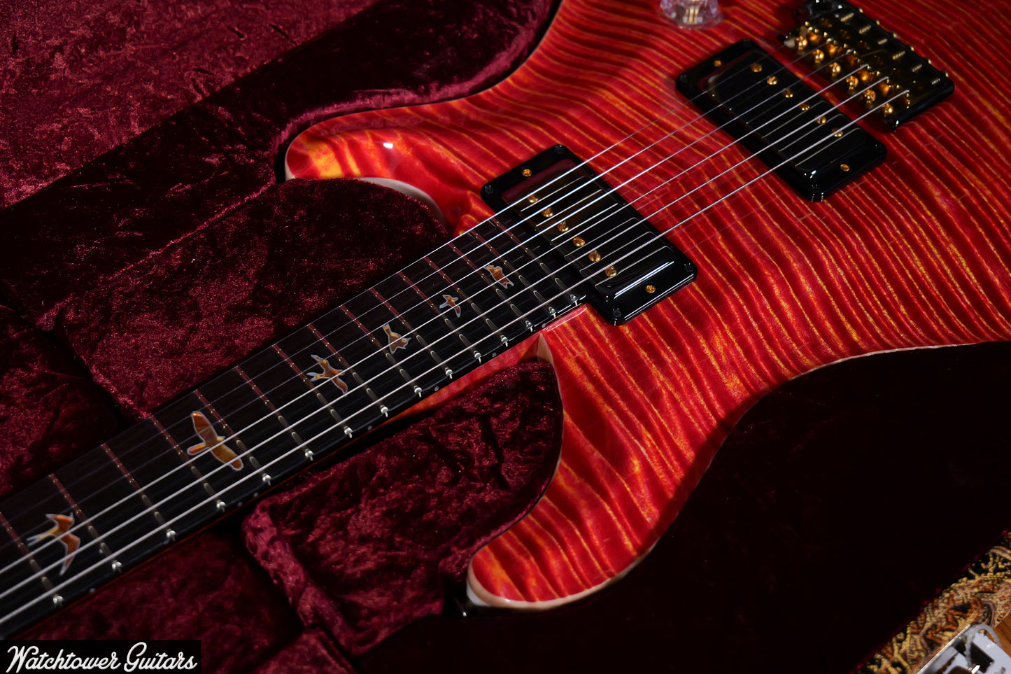 Paul Reed Smith PRS Private Stock DGT Raspberry Lemon Stripe