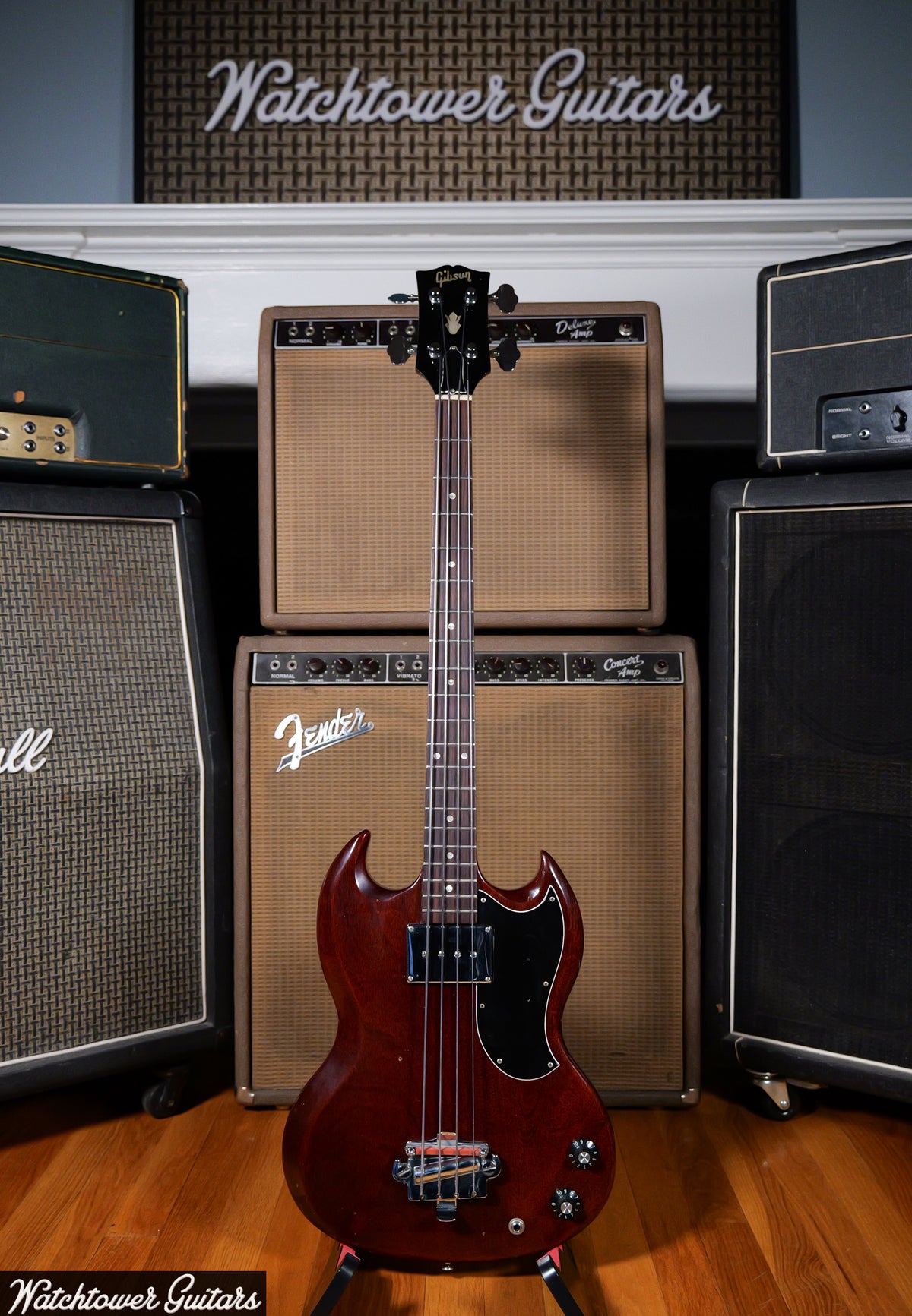 1968 Gibson EB-0 Bass Vintage Cherry