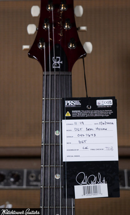 Paul Reed Smith PRS Semi Hollow DGT *Sprayer's Choice* Raspberry